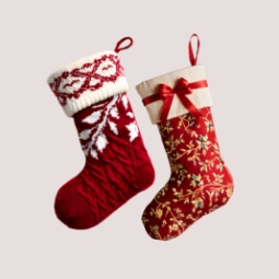 Φωτογραφία κατηγορίας: Χριστουγεννιάτικες Διακοσμητικές Κάλτσες